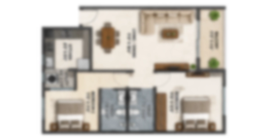 Terazza Juhu Floor Plan